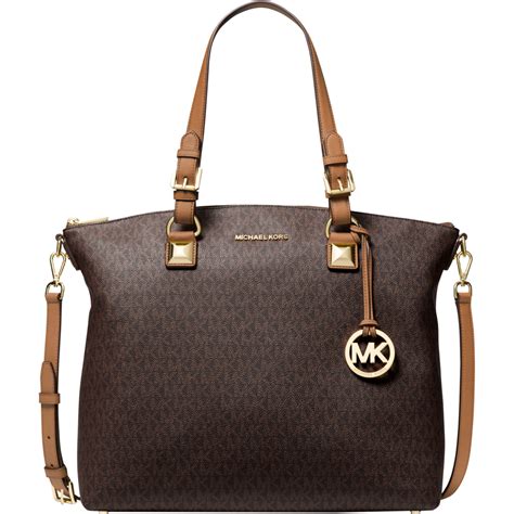 michael michael kors karla tote large|Michael Kors sullivan medium tote.